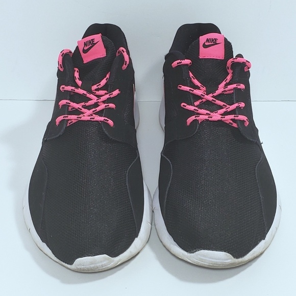 Nike Gaishi GS Running Shoe Black/Pink - Picture 2 of 7